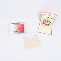 AdiuAdui Printed Birthday Greeting Cards with Envelopes for All Ages