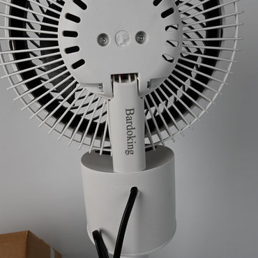 Bardoking Electric Fans Air Circulation Fan Standing Fan Remote Control Oscillating Quiet Strong Airflow for Home and Dorm
