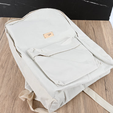 "D" Design Student Backpack Lightweight School Bag with Multiple Pockets for Books and Supplies