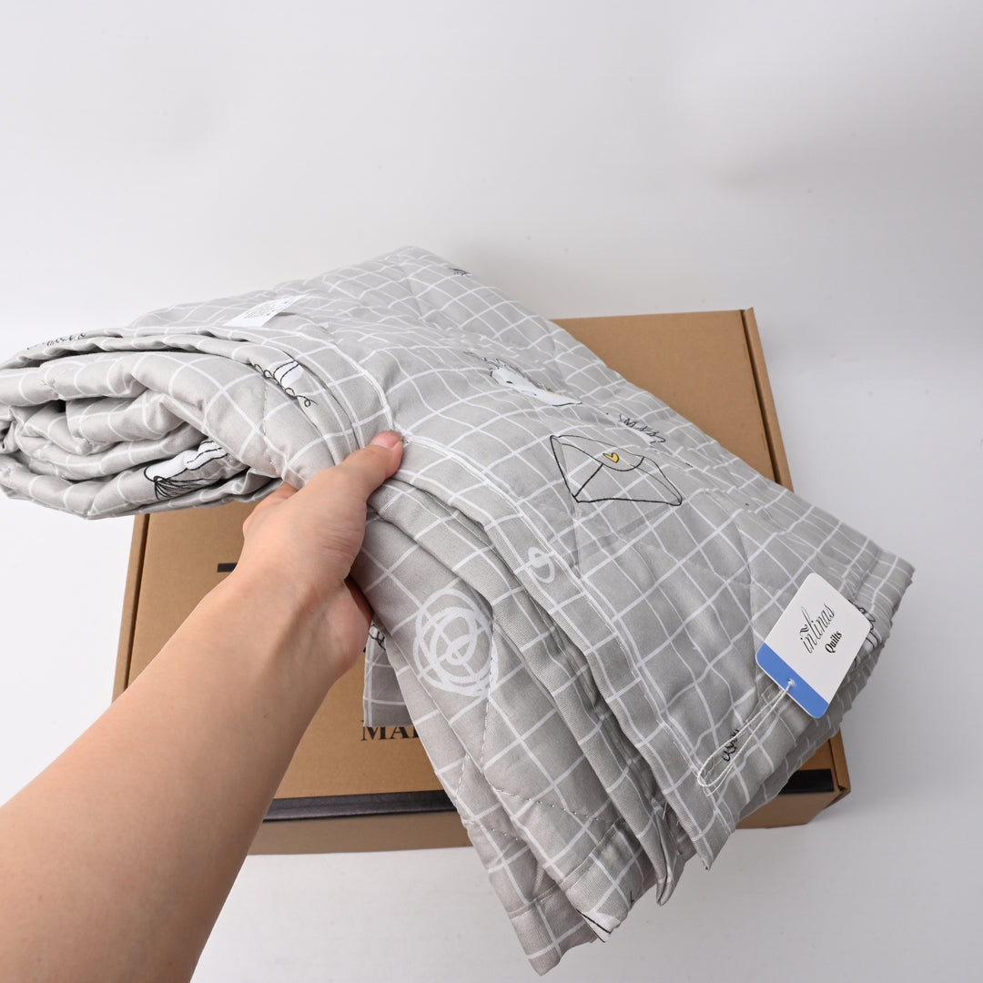 INLINAS Premium Comfort Quilts - All-Season Luxury Bedding Collection for Modern Sleep Comfort