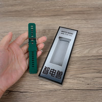 Deep Green Replacement Watchband Comfortable Durable Strap for Fitness Trackers