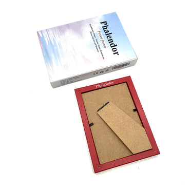 Phalendor Picture frames Composite Wood And Plastic Material Simple Rectangular Shape Stylish Modern Desktop Picture Frames