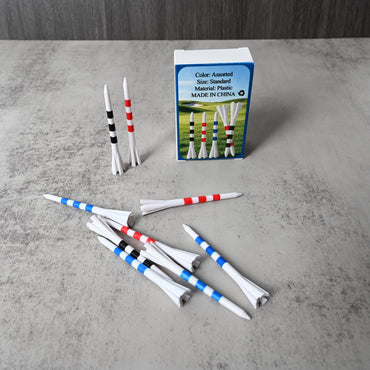 Sonlrlis Golf Tees Plastic Premium Durable Consistent Performance Uniform Height