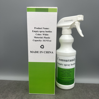 Comsuransly Multi-Purpose High-Quality Empty Spray Bottles for Custom Solutions - Perfect for Cleaning, Gardening, and Crafting Needs