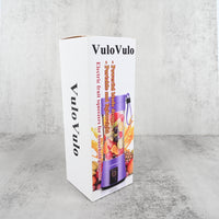 VuloVulo Mini Cyclone Electric Juicer 6-Blade Portable Fruit & Vegetable Juicer for Household Use