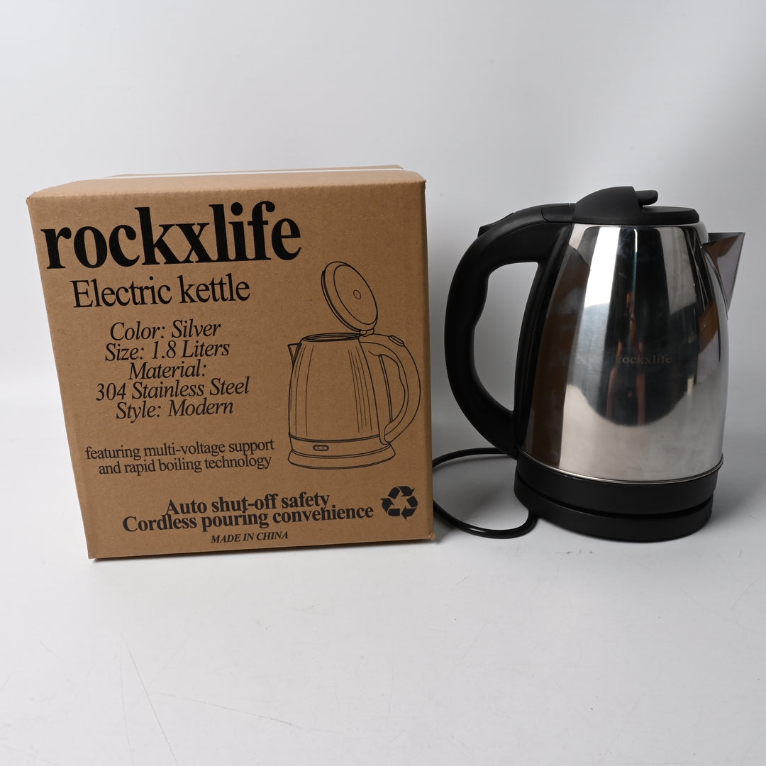 rockxlife Electric Kettles Fast Boiling Electric Tea Kettles with Auto Shutoff Cordless Modern Electric Water Kettles