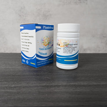 Plantriva Vitamin and Mineral Supplements – High-Potency Supplement for Energy