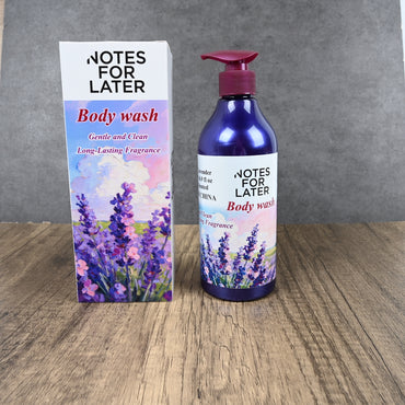 NOTES FOR LATER Lavender Bliss Moisturizing & Soothing Body Wash - Nourishes, Brightens & Calms Skin