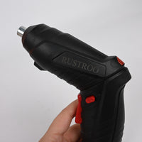 RUSTROO Cordless Electric Screwdriver Set for Home Repair and Professional Use