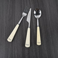 Elegir Flatware Stainless Steel Cutlery Set Forks Knives Spoons Durable Modern Design Dishwasher Safe Comfortable Grip