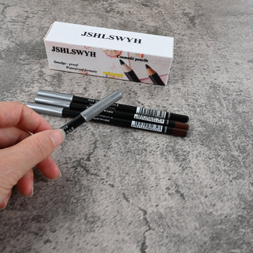 JSHLSWYH Professional Eye Pencil Eyeliner Smudge Resistant Waterproof Long Lasting Smooth Application