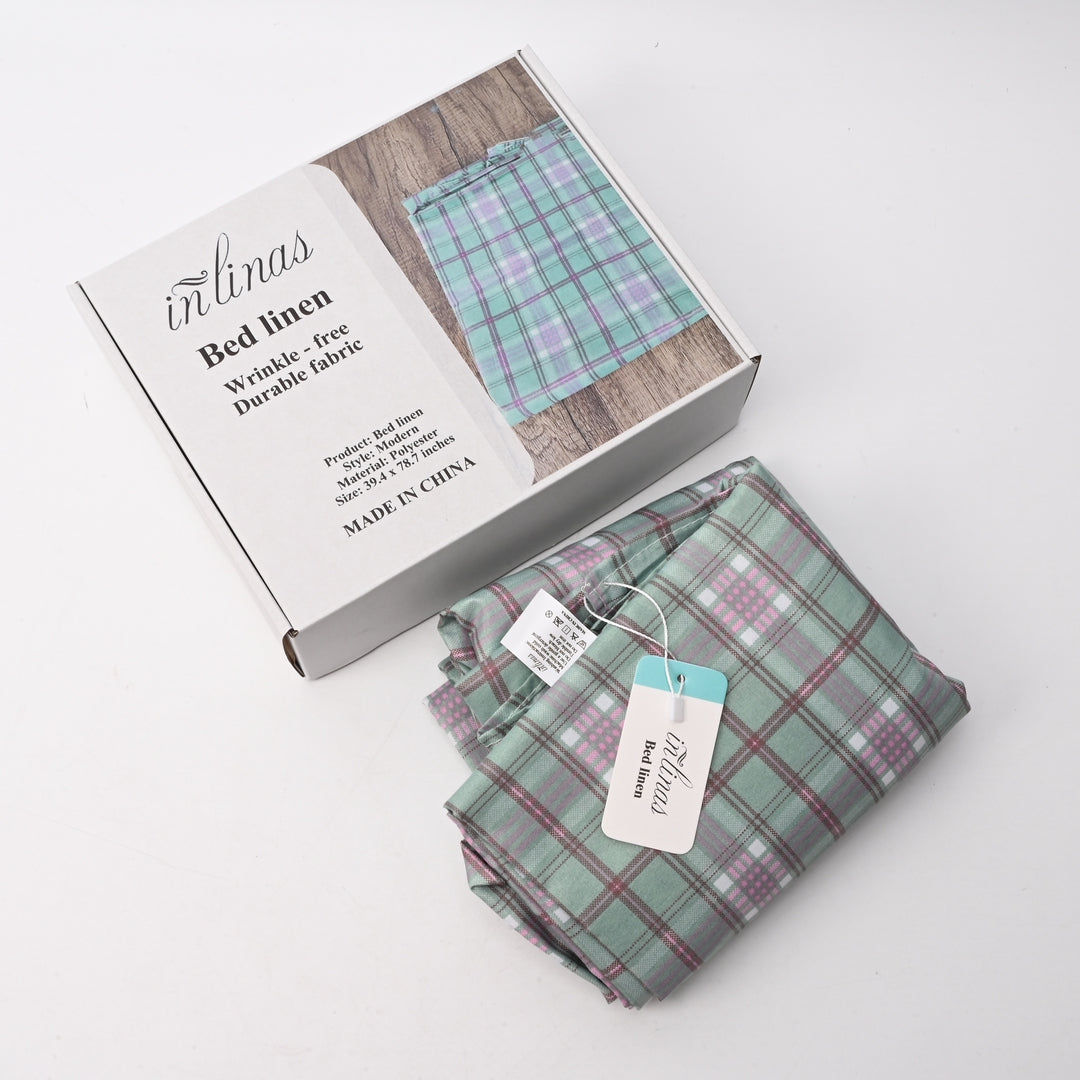 INLINAS Premium Bed Linen Collection - Luxury Comfort Sheet Set for Modern Bedroom Elegance
