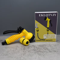 EKLQTVJY Garden Hose Sprayers Versatile Adjustable Nozzle Multi Pattern Spray for Watering and Cleaning