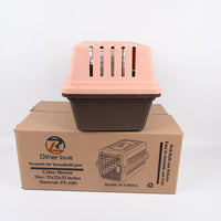 R Other love Brown Pet Carrier Kennels for Household Pets Secure Travel Kennels for Cats and Dogs