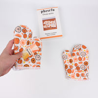 phesrfu Heat Resistant Oven Mitts Kitchen Oven Mitts for Baking & Cooking with Comfortable Grip
