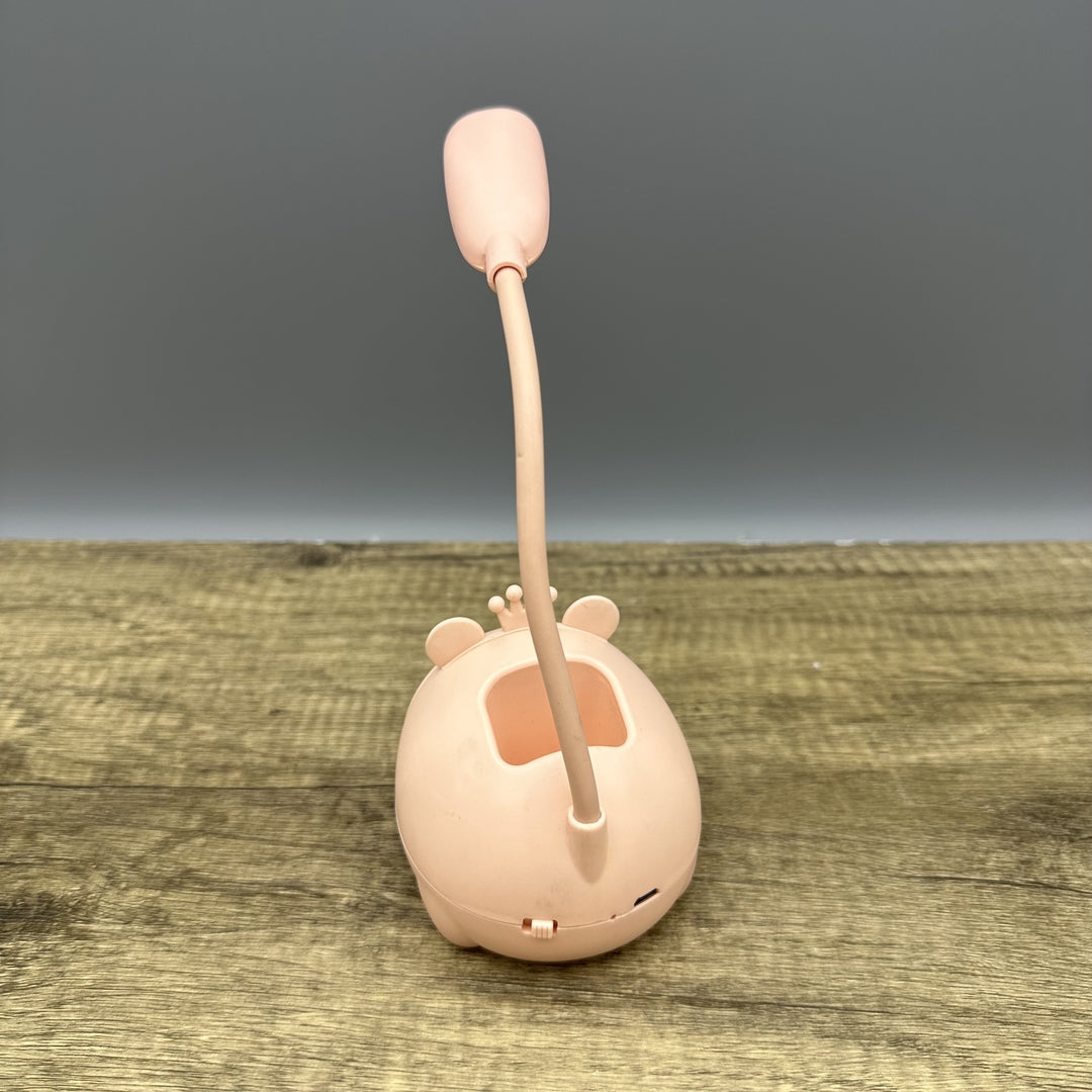Kéramique Cartoon Violent Bear Small Desk Lamps - Pink Pig Style: Adorable and Whimsical Lighting for Kids and More