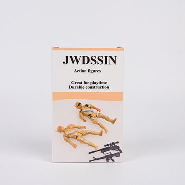 JWDSSIN Premium Collectible Action Figures Deluxe Character Series with Articulation