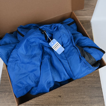 Uewtru Blue Portable Sleeping Bag Weather-Resistant Compact Camping Sleeping Bag for Outdoor Adventures