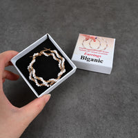 Blganic Trendy Women's Fashion Earrings Elegant Sparkling Earrings Lightweight & Stylish for Daily Wear