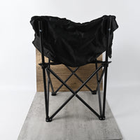ZoneBlue Black  Folding Chair Portable Outdoor Chair for Camping Picnics Beach Fishing
