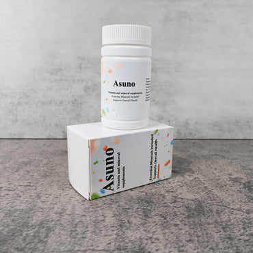 Asuno Vitamin and Mineral Supplements – High-Potency Vitamin & Mineral Supplement for Daily Energy, Nerve Health & Wellness