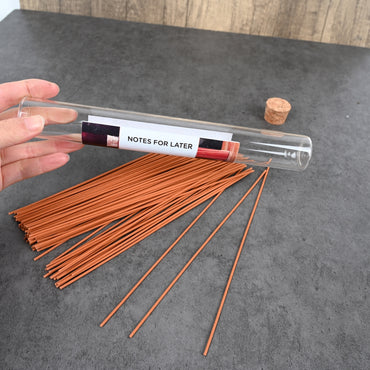 NOTES FOR LATER Lemon Flower Incense Sticks Refreshing Citrus Aromatherapy Incense for Relaxation
