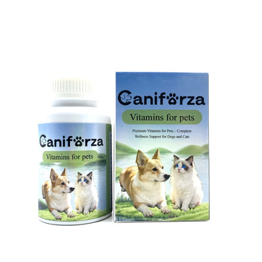 Caniforza Vitamins for pets-Daily Supplement Support for Dogs, Cats, and Small Animals