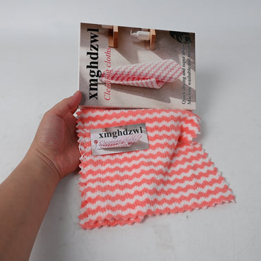 xmghdzwl Cleaning Cloths Soft Absorbent Pink Towel Quick Drying Reusable