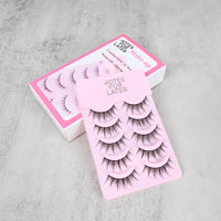NOTES FOR LATER Daily & Cosplay Make-up Lashes 5 Pairs Small Devil False Eyelashes with Single Fish Line Stem