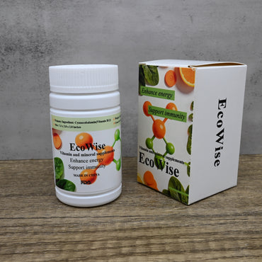 EcoWise Vitamin and Mineral Supplements High Potency Vitamin B12 Tablets