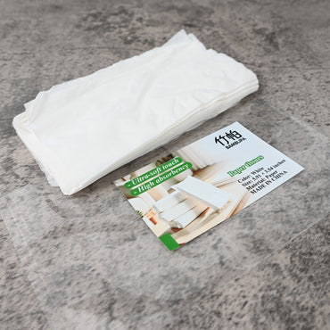 BAMBUPA Paper Tissues Soft Pack Napkins Virgin Pulp Ultra Soft High Absorbency Portable for Meals Spills and Hand Drying