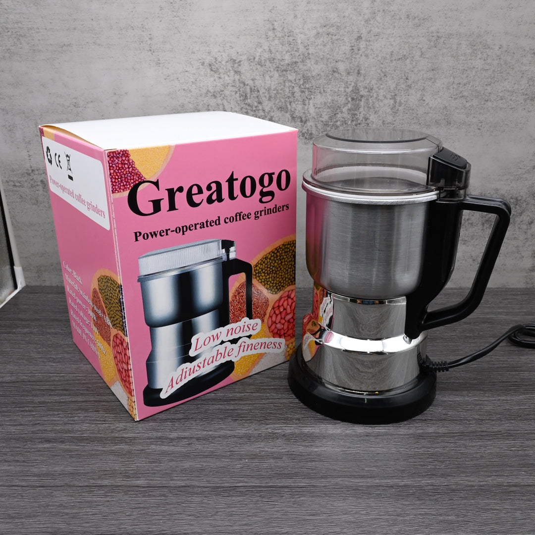 Greatogo Professional Power-operated Coffee Grinders With Electric Multi Purpose Grinding Technology
