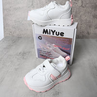 MiYue Children's Lightweight Athletic Shoes Breathable Flexible Sports Sneakers for Kids