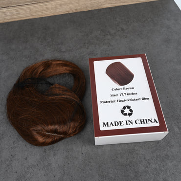 Rjqube Natural‑Look Synthetic Wigs Heat‑Resistant Daily Wear & Cosplay Wigs