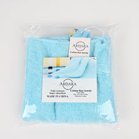 ARDARA HOME Premium Cotton Face Towels Ultra Soft Extra Absorbent Quick Dry Facial Washcloths for Daily Skincare