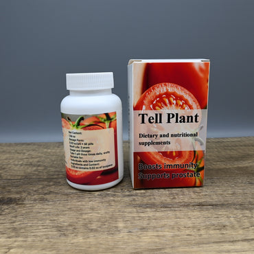 Tell Plant Dietary and Nutritional Supplements Tomato Lycopene Capsules High Concentration Immune Support