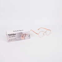 Xkhfpo Student Blue Light Blocking Glasses Korean Style Anti-Blue Light Optical Eye Glasses