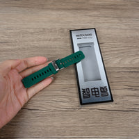 Deep Green Replacement Watchband Comfortable Durable Strap for Fitness Trackers