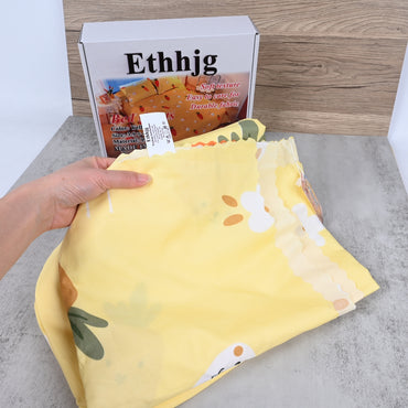 Ethhjg Soft Twin Flat Bed Sheets Premium Comfort & Easy Care Durable Bedding for Cozy Sleep