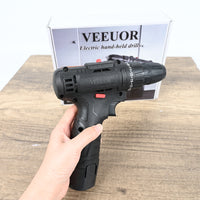 VEEUOR Black Warrior 198tV Handheld Electric Drill Dual-Speed Impact Drill with Ergonomic Grip