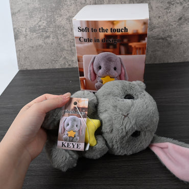 KEYE Rabbit Plush Toys Adorable Soft Huggable Durable Stitching Cute Design for Kids