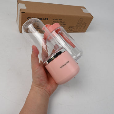 CHOCO Juice Machines Portable Rechargeable Mini Juicer Blender Pink