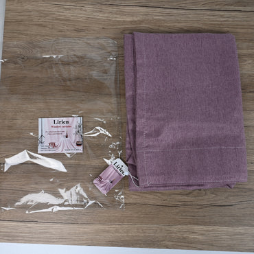 Lirien Window Curtains Machine Washable Easy Install Window Curtains for Living Room and Bedroom