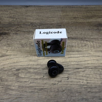 Logicode Premium Wireless Bluetooth Earphones for Sports Black Clip On Design Long Battery Life