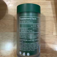 LEMONBOX Dietary supplements Green Tea Extract 500mg Herbal Dietary Supplements With 60 Tablets