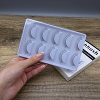 Lashhush Premium Natural False Eyelashes - Handmade Reusable 3D False Eyelashes with Ultra-Thin Band - Lightweight Glamour Fake Lashes for Natural Look