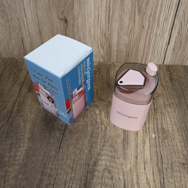 mixjergeen Press‑Top Toothpick Holder Hygienic Pink Toothpick Dispenser, Easy‑Access Design for Kitchen & Dining Table