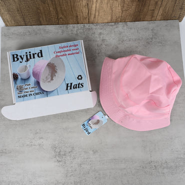 Byjird Stylish Comfort Fit Pink Hat for Outdoor and Everyday Wear, Hat for Sun Protection and Fashion