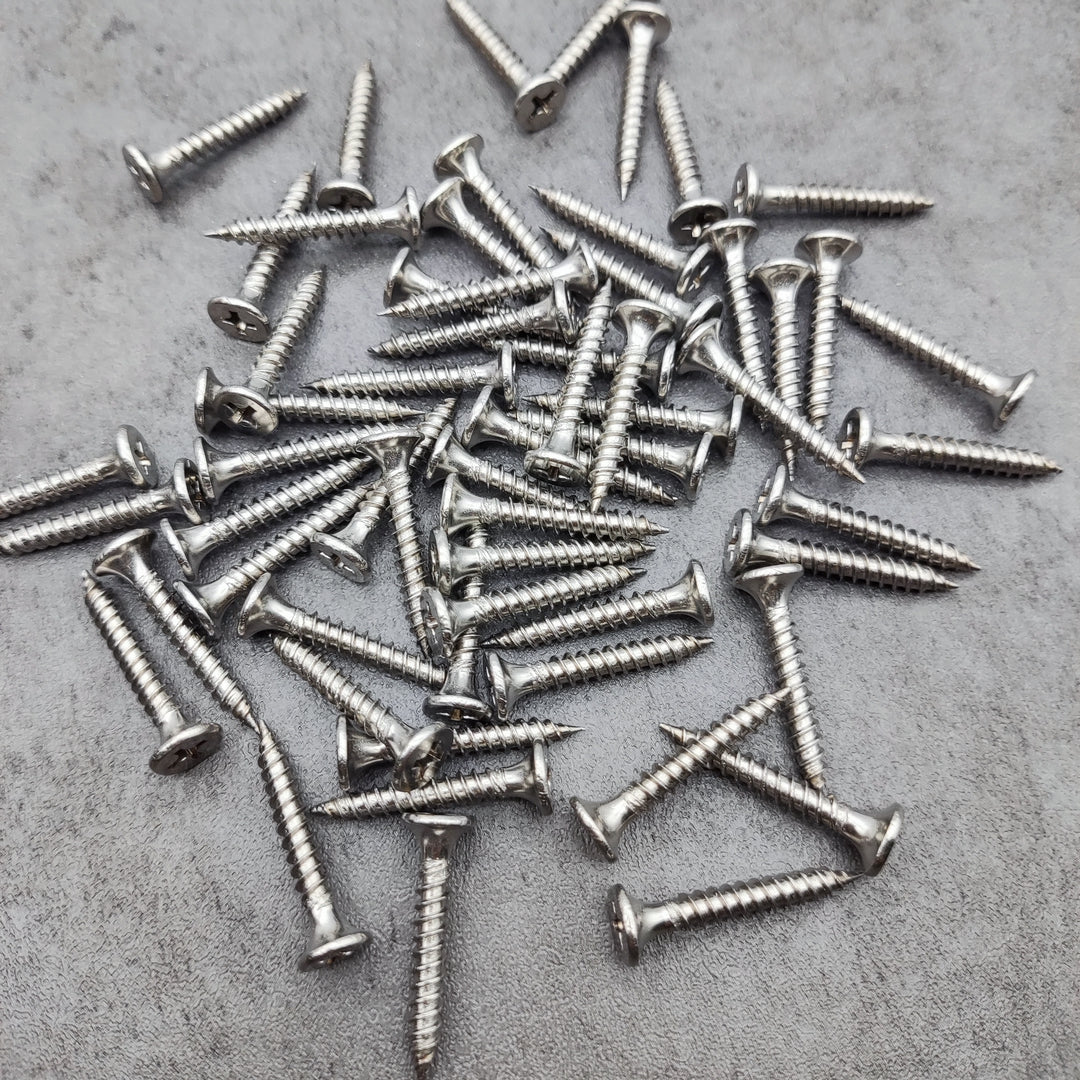 aetlvca Stainless Steel Screws Set – Durable Phillips Drive Metal and Wood Screws for Versatile Applications