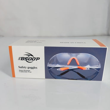 BSDDP Premium ANSI-Certified Anti-Dust Safety Goggles with Adjustable Straps Eye Protection